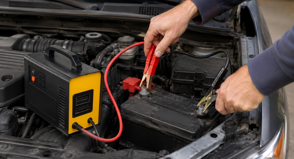 How to Charge a Car Battery