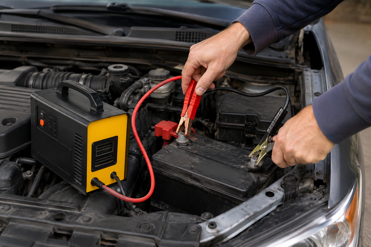 How to Charge a Car Battery