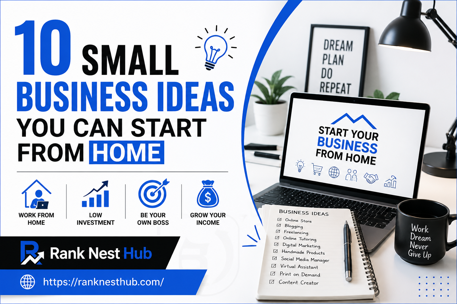 10 Small Business Ideas You Can Start From Home