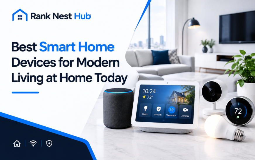 Best Smart Home Devices for Modern Living at Home Today